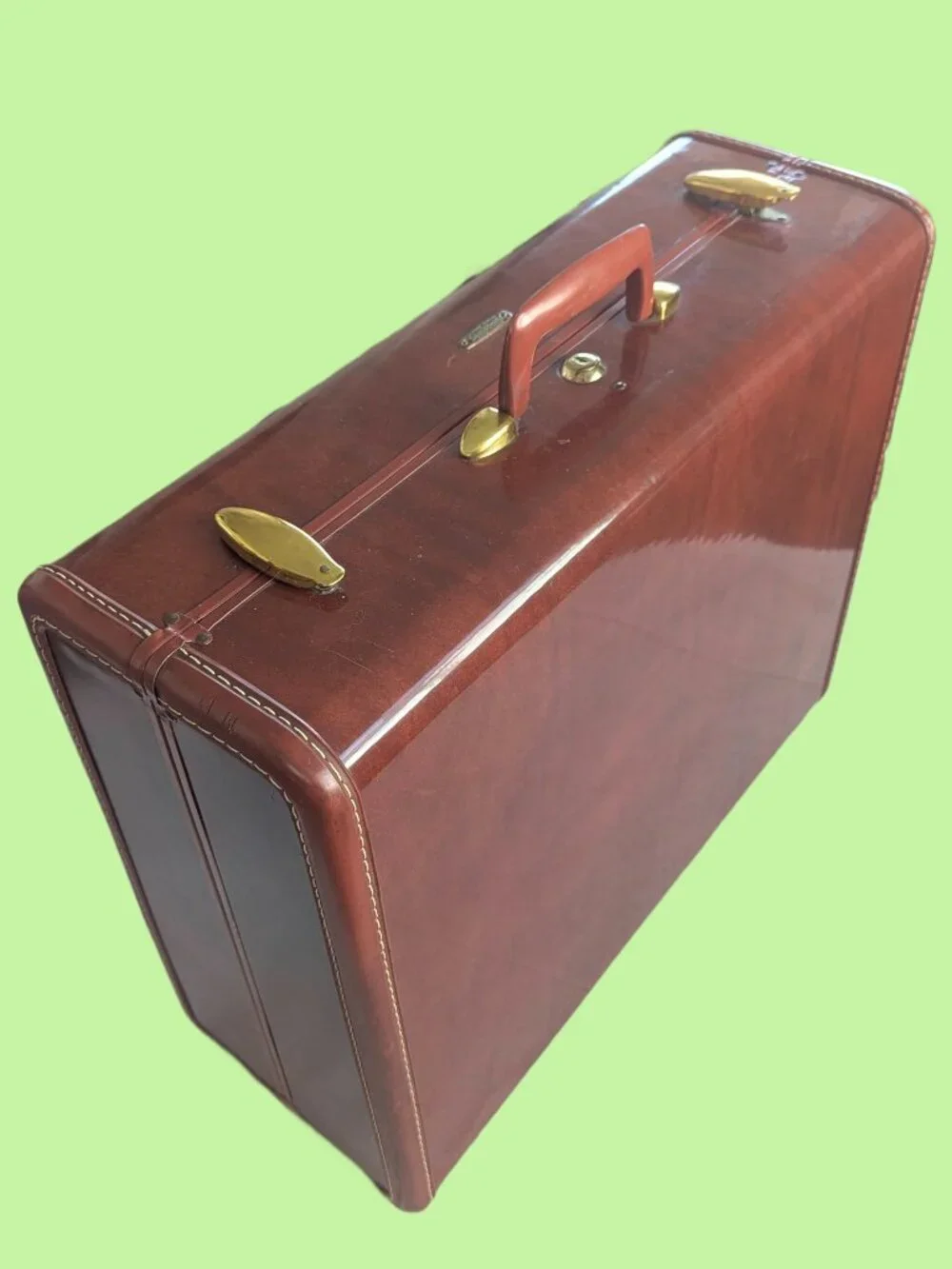 Vintage Samsonite Hardshell Suitcase - Model #4951 - Shwayder Bros. - Denver